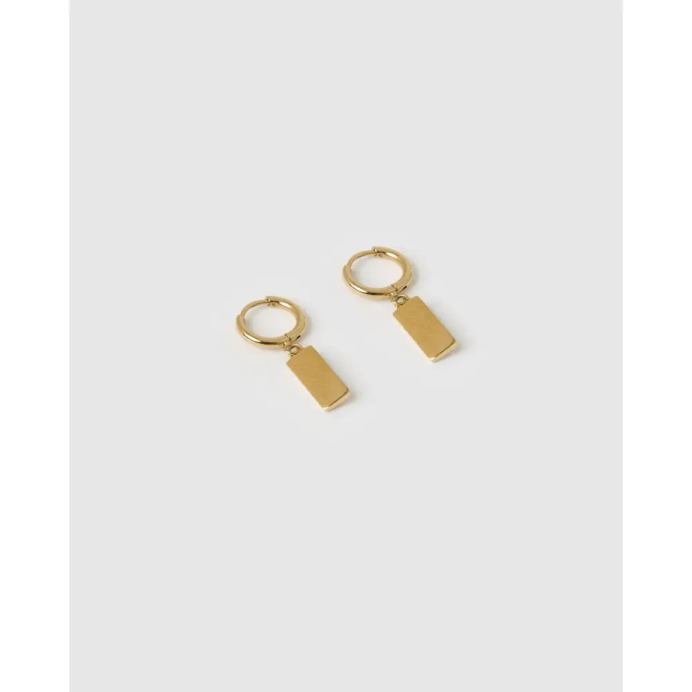 Beau Gold Earrings - Earrings