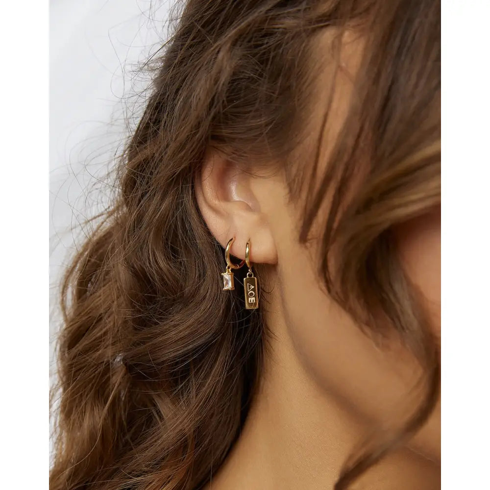 Beau Gold Earrings - Earrings