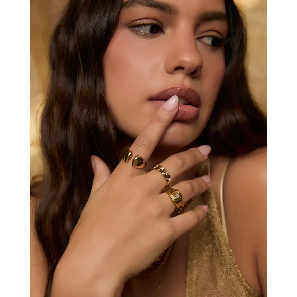 Beau Gold Ring - Rings