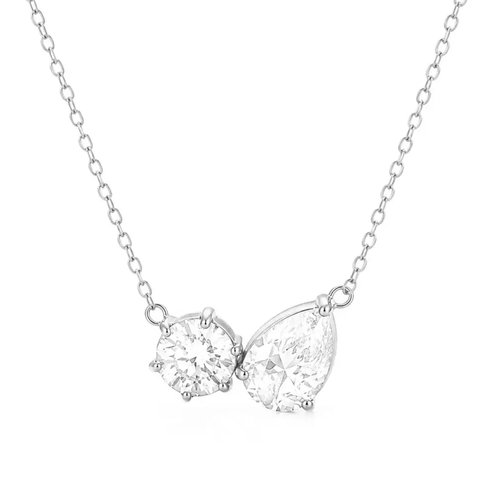 Believe Necklace - Silver - Necklaces