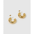 Bella Gold Hoop Earrings - Earrings