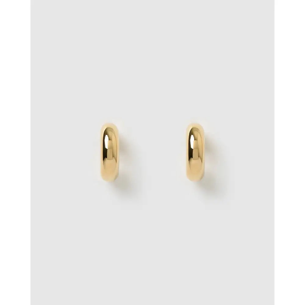 Bella Gold Hoop Earrings - Earrings