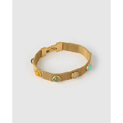 Bettina Gold Beaded Bracelet - S/M - Bracelets