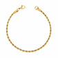 Beverley Rope Bracelet - Gold / Small - Bracelets