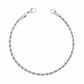 Beverley Rope Bracelet - Silver / Small - Bracelets