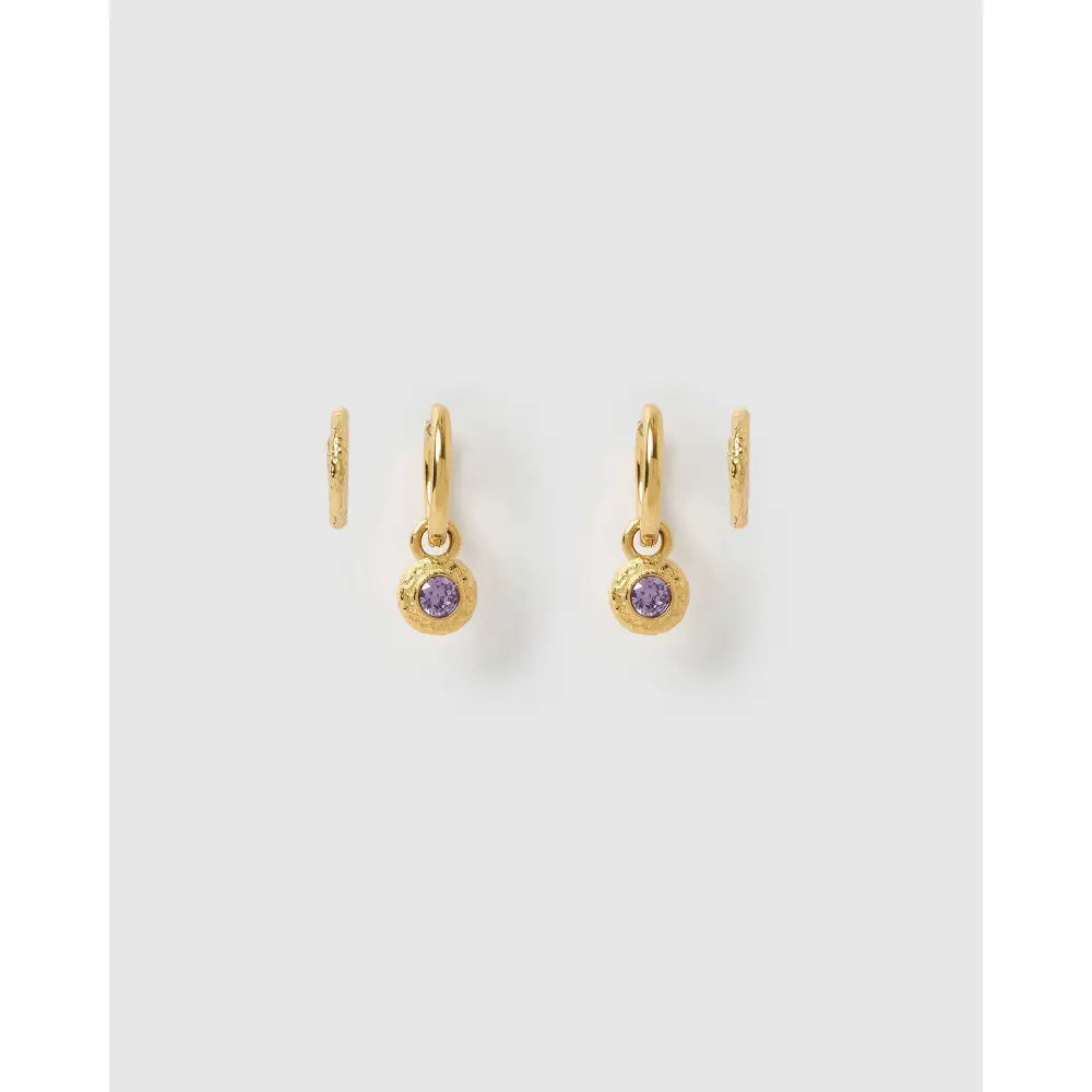 Birthstone Earring Stack - Earrings