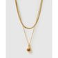 Birthstone Gold Necklace Stack - Necklaces