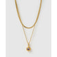 Birthstone Gold Necklace Stack - Necklaces