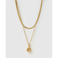 Birthstone Gold Necklace Stack - Necklaces