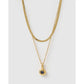 Birthstone Gold Necklace Stack - Necklaces