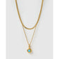 Birthstone Gold Necklace Stack - Necklaces