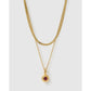 Birthstone Gold Necklace Stack - Necklaces
