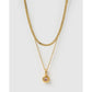Birthstone Gold Necklace Stack - Necklaces
