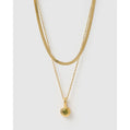 Birthstone Gold Necklace Stack - Necklaces