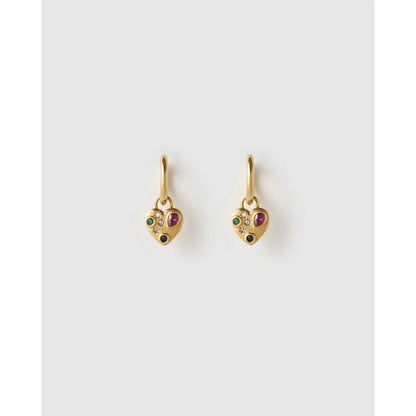 Bisou Heart Earrings - Earrings