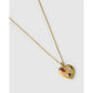 Bisou Heart Gold Necklace - Necklaces