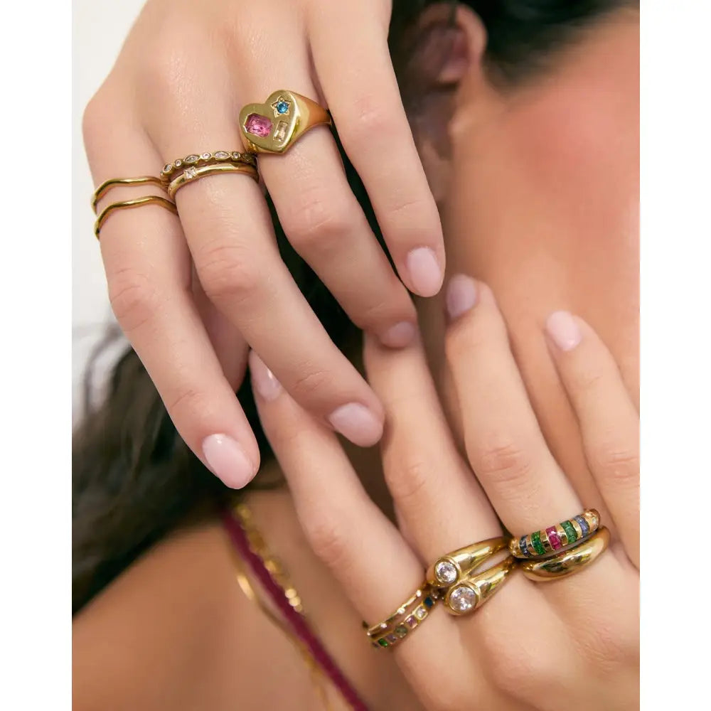 Bisou Heart Ring - Rings