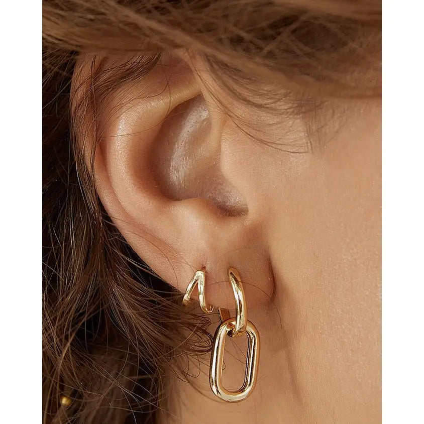 Boaz Gold Earrings - Earrings