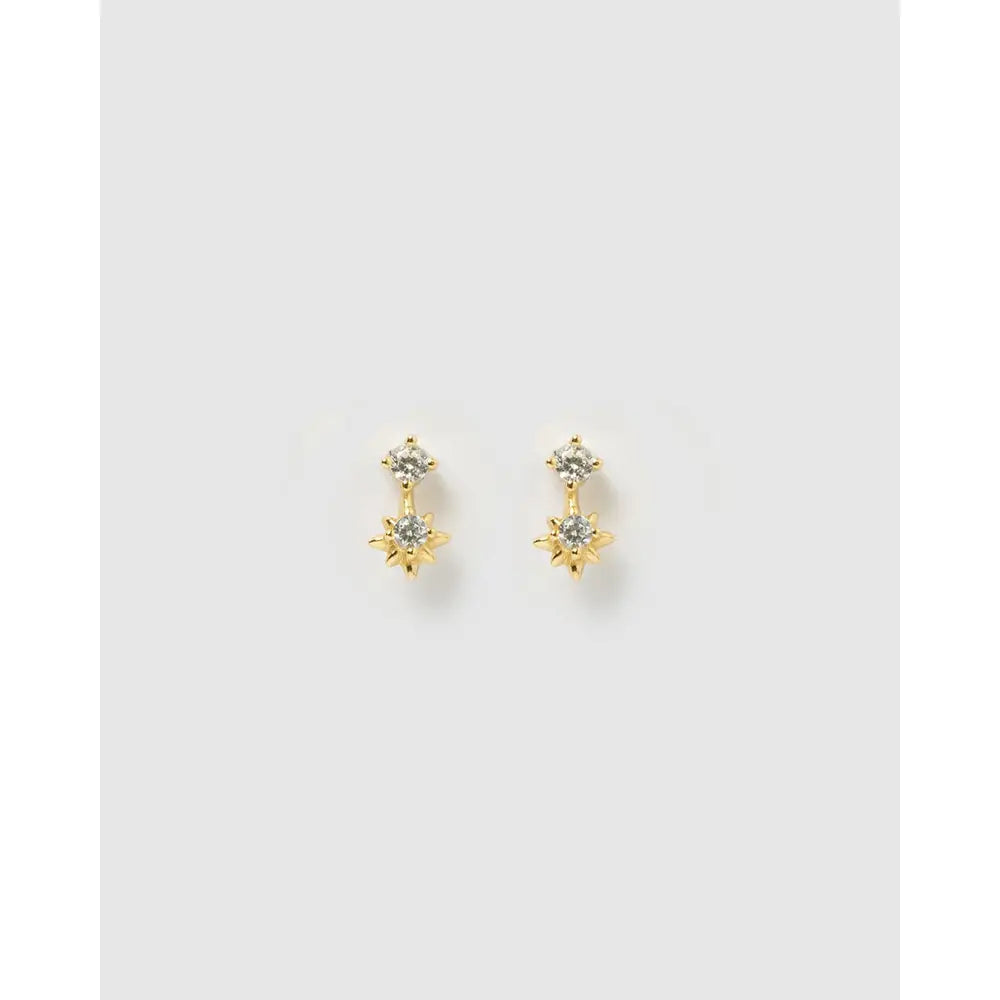 Bonnie Stud Earrings - Gold - Earrings