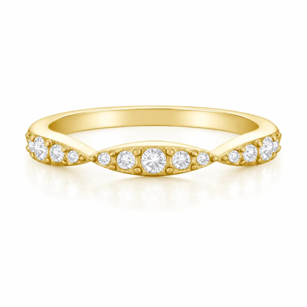 Cadence Ring - Gold / 3 - Rings