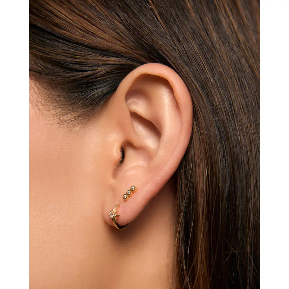 Caitlin Flat Back Earrings - Earrings