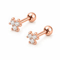 Callie Stud Earrings - Rose Gold - Earrings