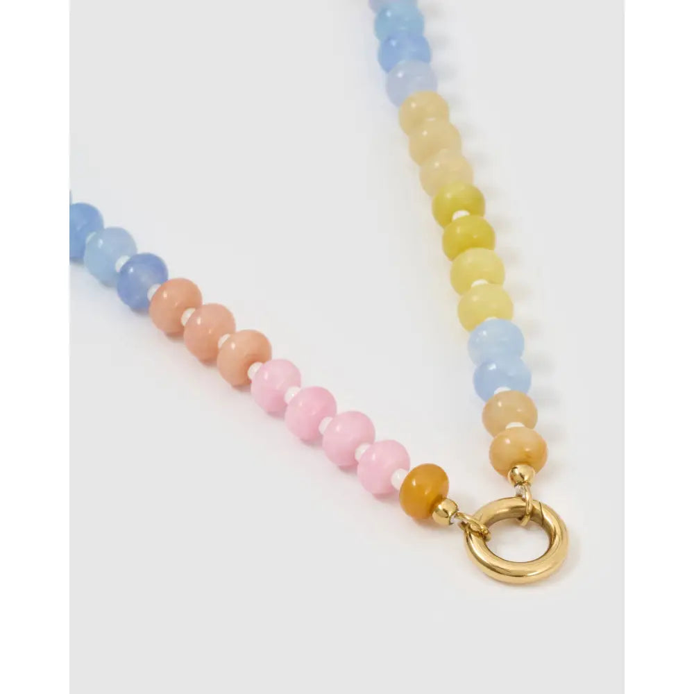 Candy Heart Gold Necklace - Necklaces
