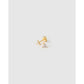 Cassia Gold Stud Earrings - Earrings