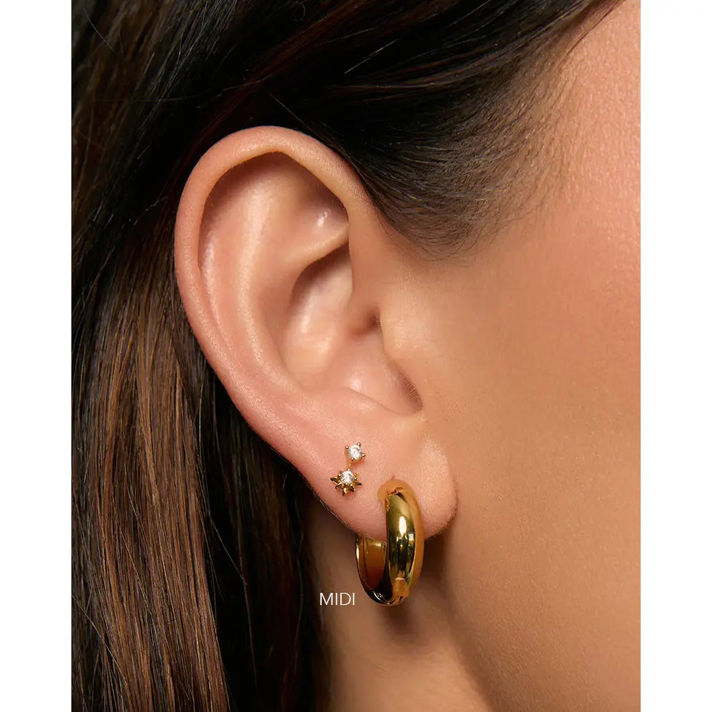 Cassie Hoop Earrings - Earrings