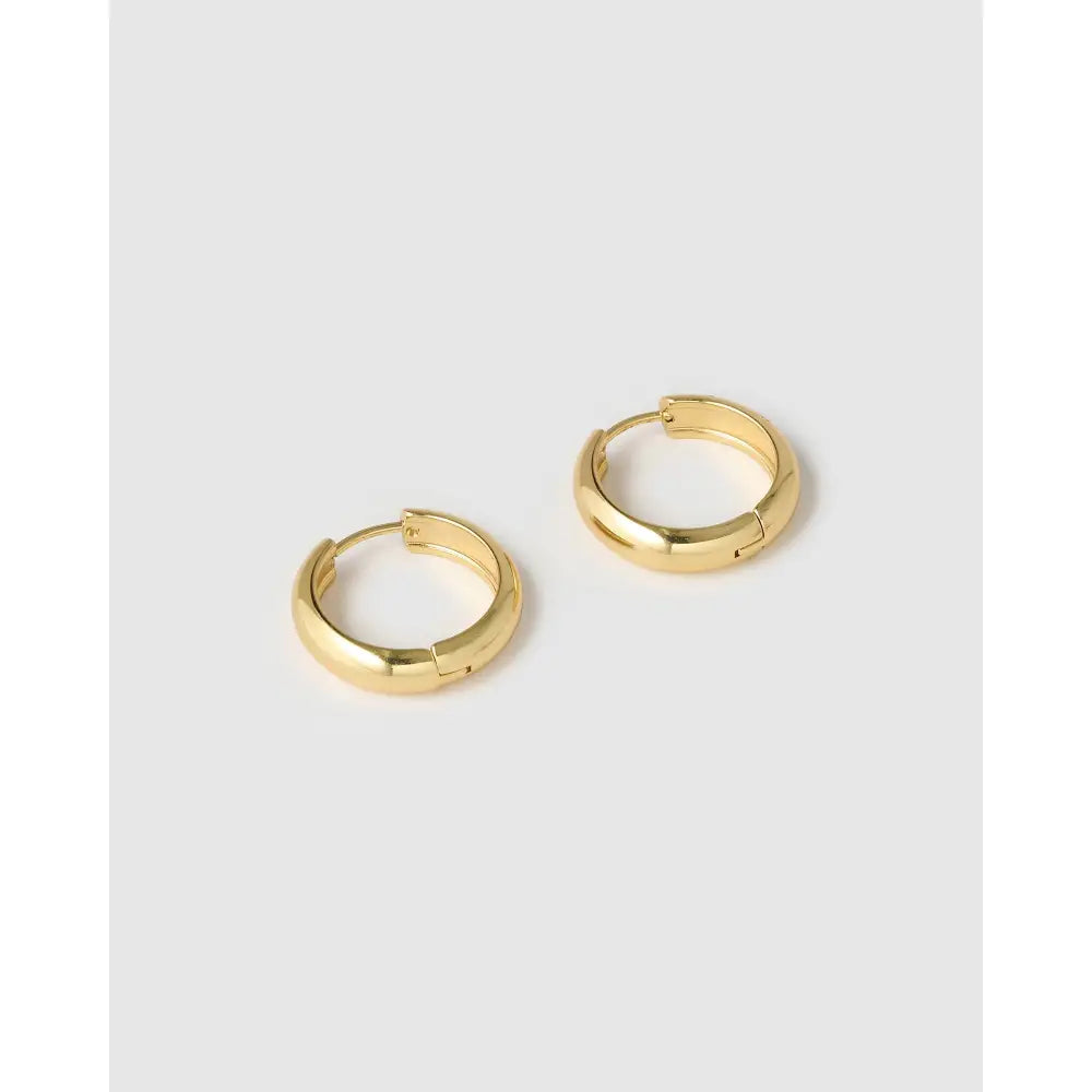 Cassie Hoop Earrings - Mini - 10mm / Gold - Earrings