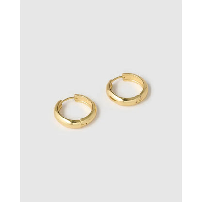 Cassie Hoop Earrings - Mini - 10mm / Gold - Earrings