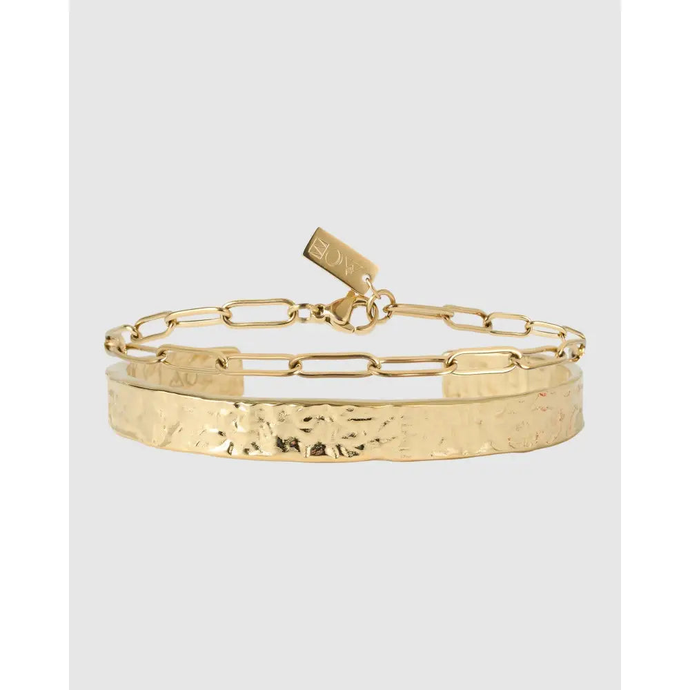 Catarina Bracelet Stack - Gold - Bracelets