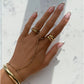Cate Hand Chain Bracelet - Bracelets