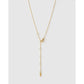 Chai Stone Gold Necklace - Necklaces