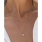 Chamsa Charm Gold Necklace - Necklaces