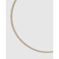 Charlize Gold Tennis Necklace - Gold - Necklaces