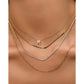 Charlize Gold Tennis Necklace - Gold - Necklaces