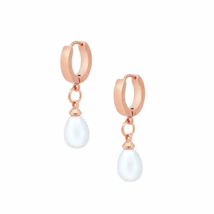 Chlo Hoop Earrings - Rose Gold - Earrings