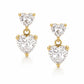 Cleo Stud Earrings - Gold - Earrings