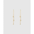 Comet Threader Earrings - Gold - Earrings