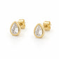 Cornelia Stud Earrings - Gold - Earrings