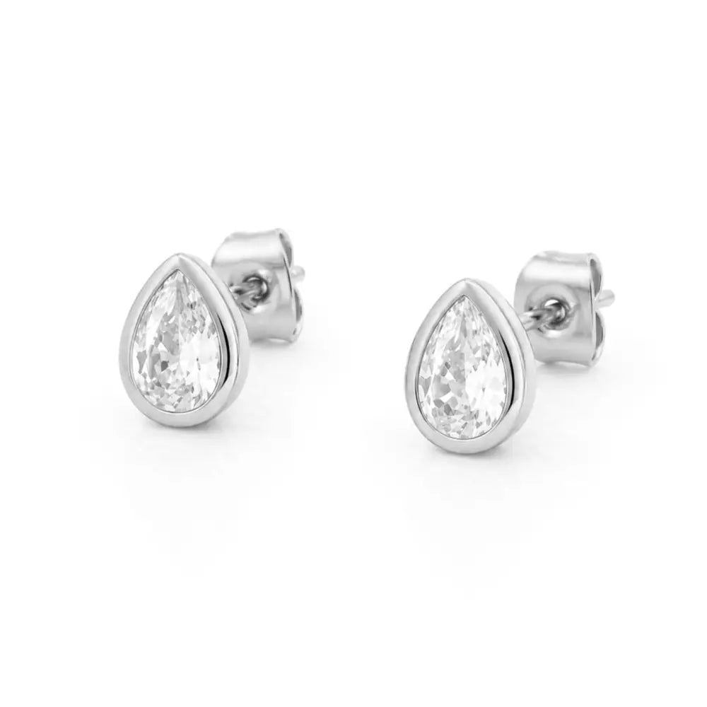 Cornelia Stud Earrings - Silver - Earrings