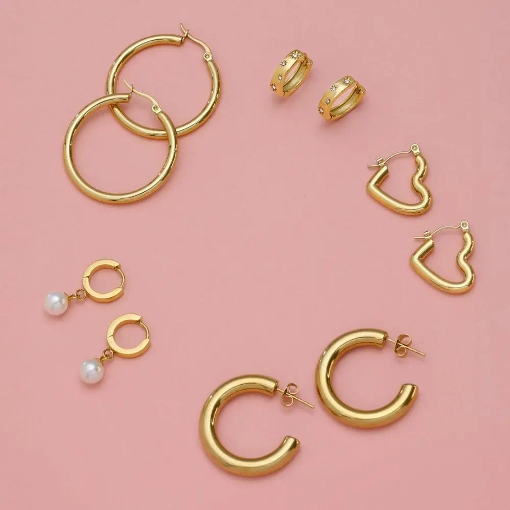 Cosmic Hoop Earrings - Earrings
