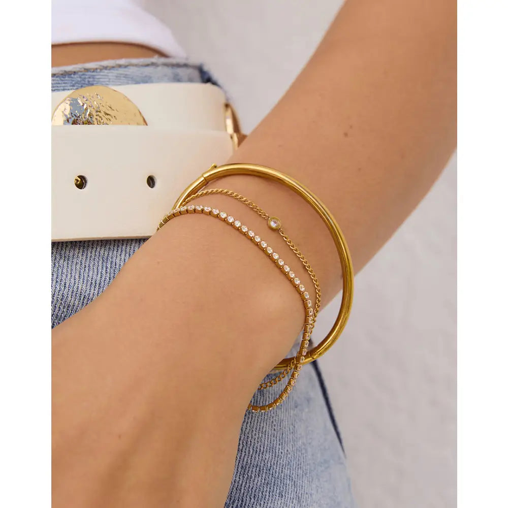 Courtney Gold Bracelet - Bracelets
