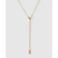 Cressida Gold Pearl Necklace - Necklaces