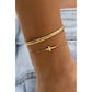 Cross Charm Bracelet - Bracelets
