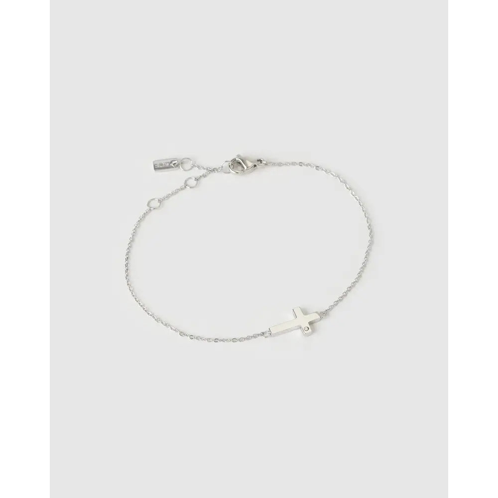 Cross Charm Bracelet - Bracelets