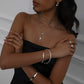 Dainty Heart Initial Necklace - Necklaces