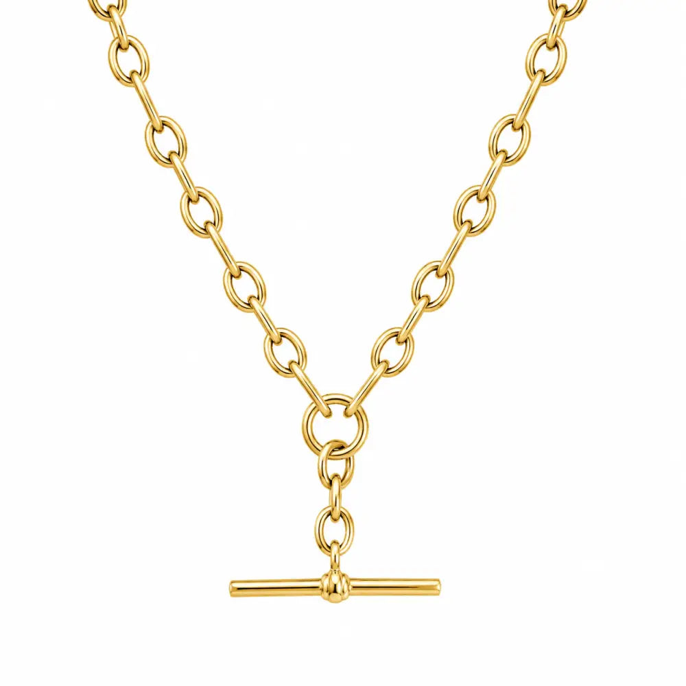 Dallas Tbar Necklace - Gold - Necklaces