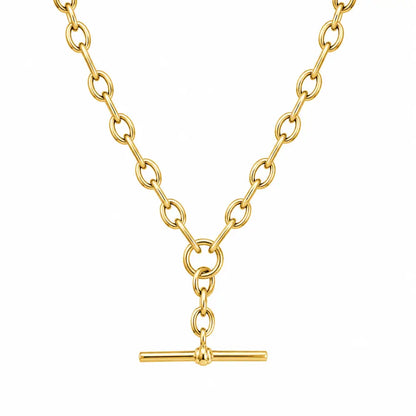 Dallas Tbar Necklace - Gold - Necklaces